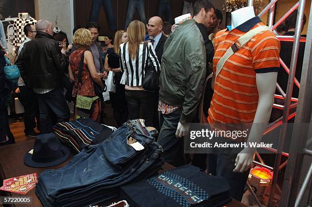 Atmosphere of Ben Sherman's first official U.S. Flagship Store on March 30, 2006 in New York City.