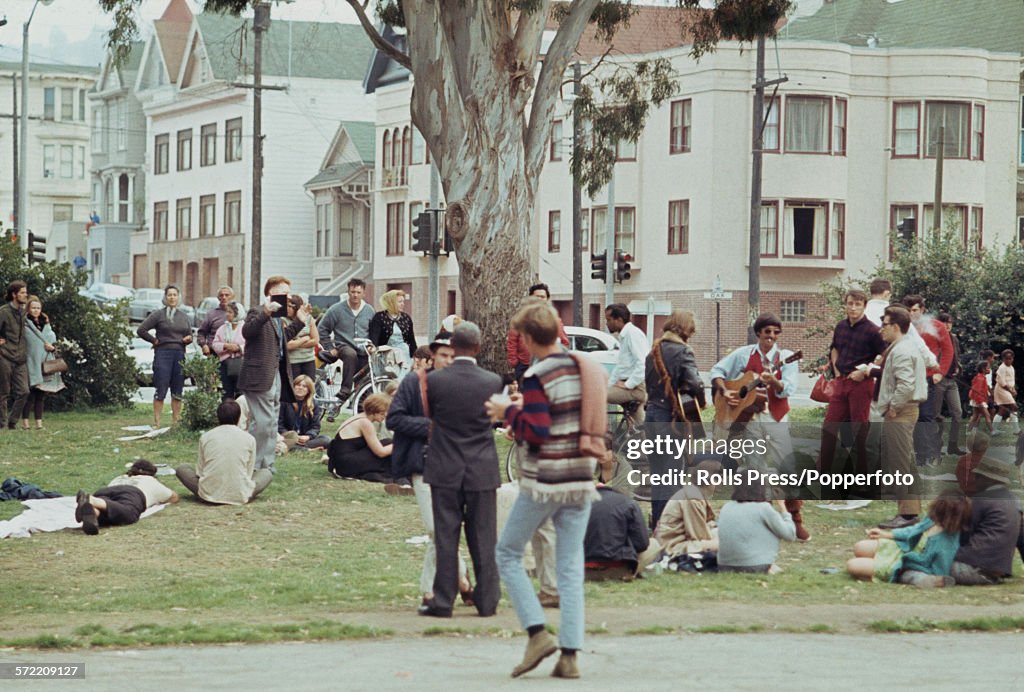 Street Scene In Haight-Ashbury, San Francisco