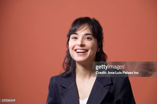 portrait of businesswoman smiling - business woman series stock pictures, royalty-free photos & images