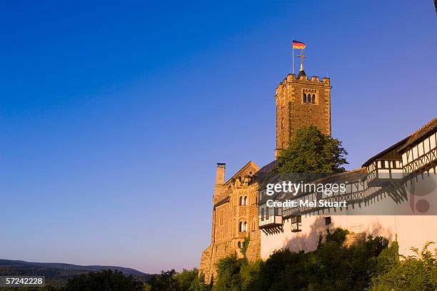 germany, thuringia, wartburg - wartburg castle 個照片及圖片檔