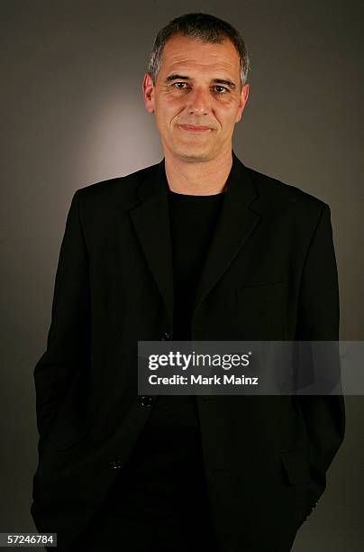 Director Laurent Cantet poses for a portrait at the 10th annual City Of Lights, City Of Angels French Film Festival held at the DGA on April 3, 2006...