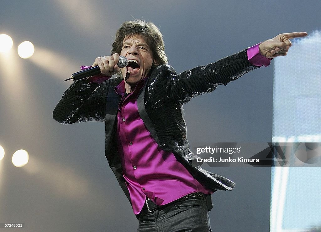 Rolling Stones Perform In Saitama, Japan