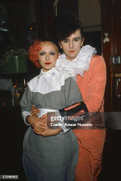 Steve Strange, lead singer of Visage and pioneer of the New Romantic movement, circa 1980.