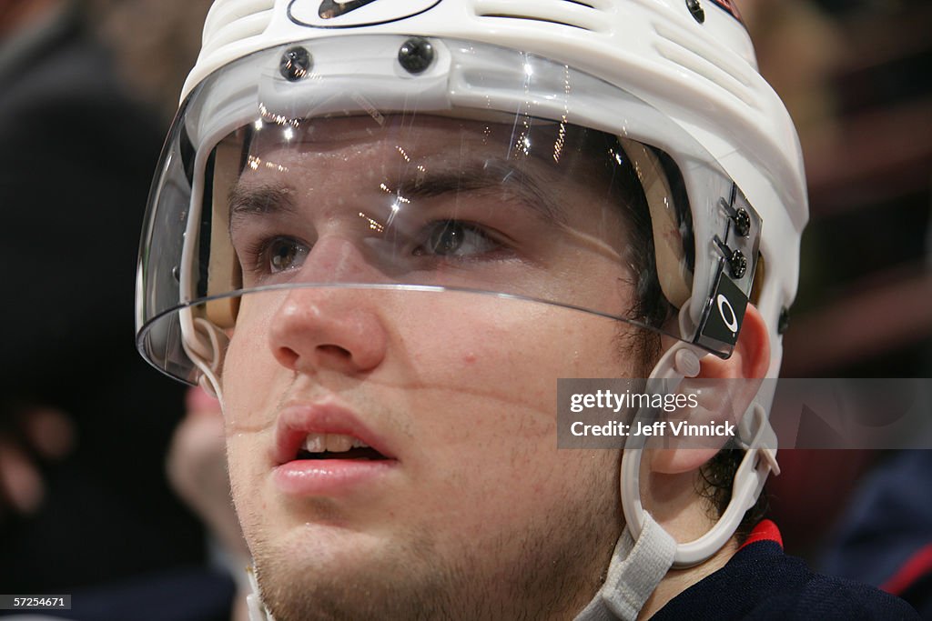 Columbus Blue Jackets v Vancouver Canucks