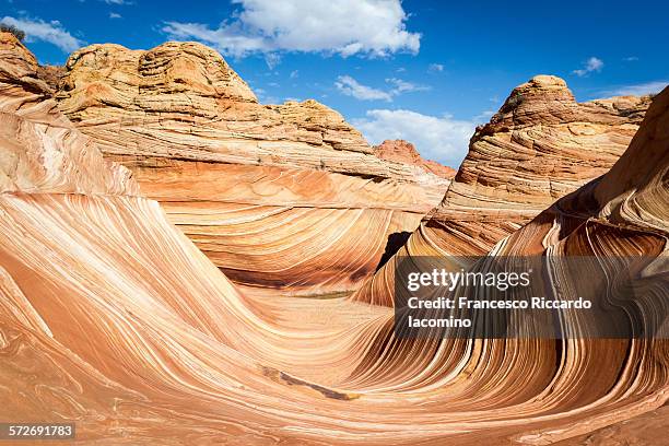 the wave - the wave coyote buttes stock-fotos und bilder