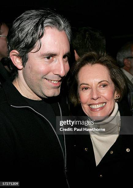 Playwright Paul Weitz and his mother actress Susan Kohner attend the opening night after party of Paul Weitz's "Show People" at Robert Emmett's April...