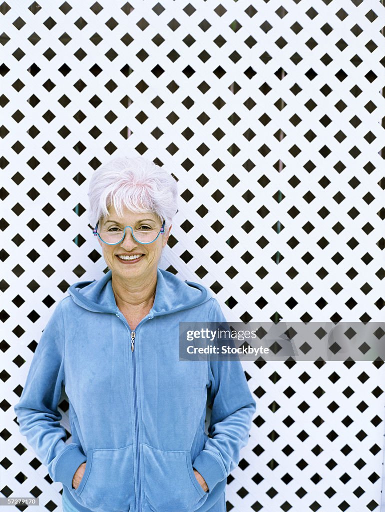 Portrait of a senior woman standing