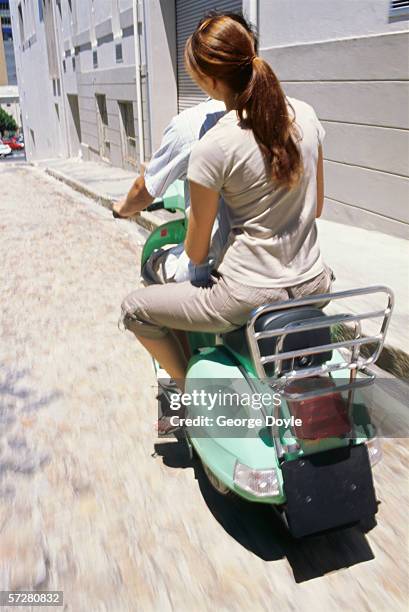 Scooters Rear View 1,465 Scooter Back View Stock Photos, High-Res Pictures, and Images ...