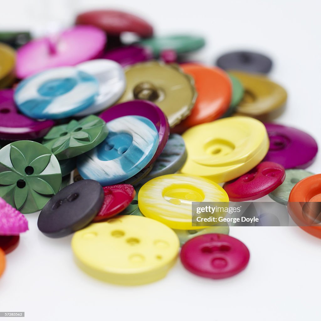 Colormates Button Closeup Of Coloured Buttons High-Res Stock Photo - Getty Images