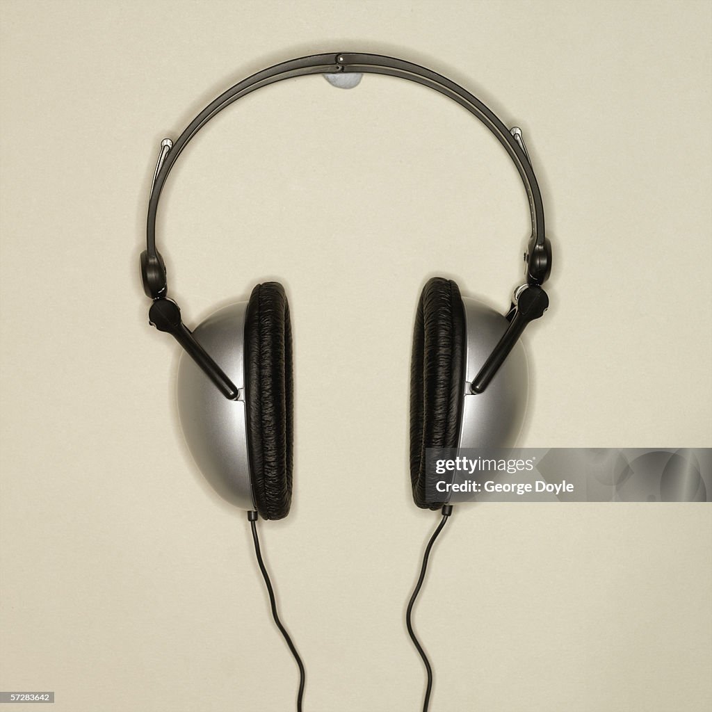 Close-up of headphones