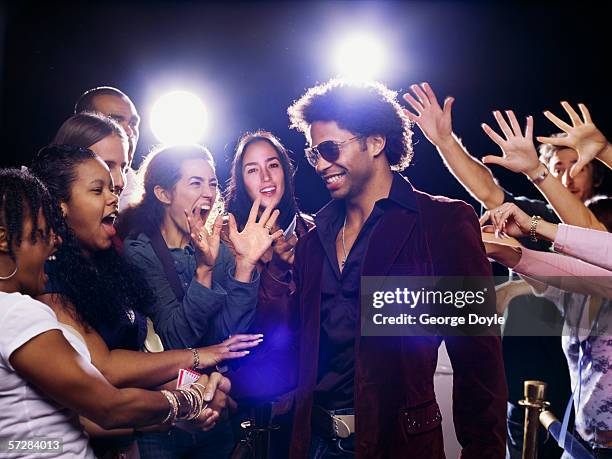 Actor Fan Following 241,578 Celebrity Fans Stock Photos, High-Res Pictures, and Images ...