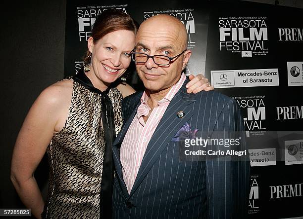 Actor Joe Pantoliano and his wife Nancy Sheppard attend the "Night Of 1000 Stars" during the Sarasota Film Festival at Michael's On East April 7,...