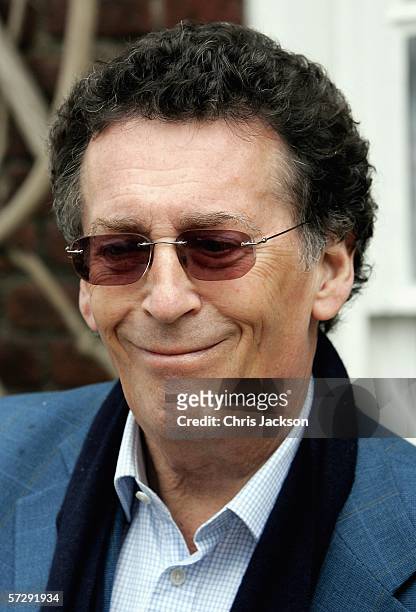 Actor Robert Powell is seen at a plaque unveiling for Oscar-winning British actor Sir John Mills, who died last year aged 97, at Mills?s Denham home,...
