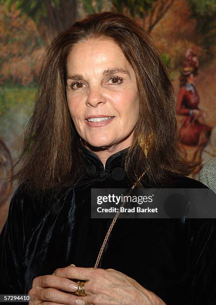 Actress Ali Macgraw arrives to the after party of "Festen" at the Tavern On The Green on April 9, 2006 in New York City.