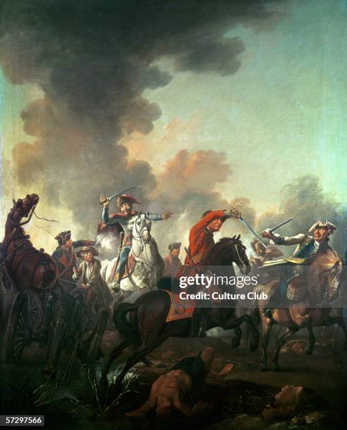 Thomas Brown at the Battle of Dettingen, 27th June 1743