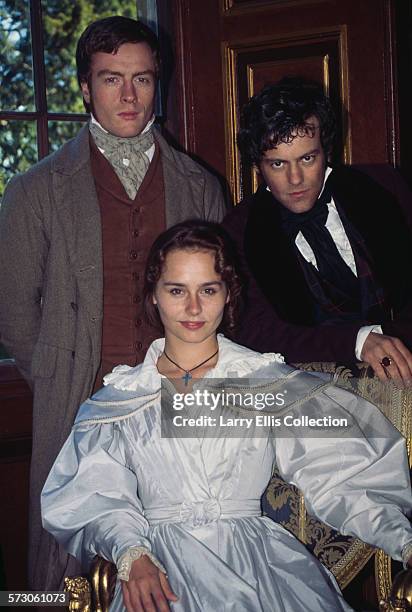 From left to right, British actors Toby Stephens, Tara Fitzgerald and Rupert Graves n a publicity still for the British television mini-series 'The...