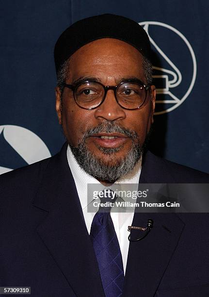 Honoree Kenny Gamble poses backstage at the Recording Academy Honors 2006 April 10, 2006 in Philadelphia, Pennsylvania. The Philadelphia Chapter held...