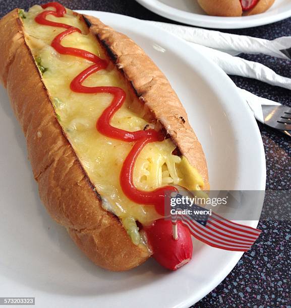 hot diggity dog - no diggity stock pictures, royalty-free photos & images