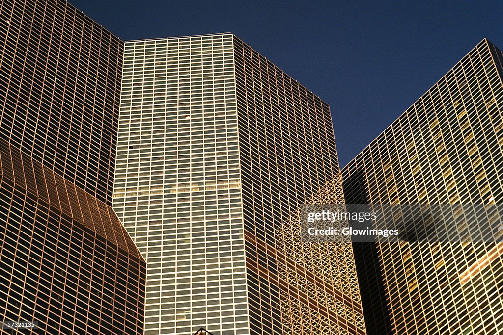 Massive Building Closeup Of Massive Office Buildings From The United Nations In New York ...