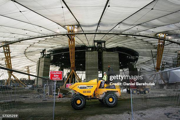O2 Construction 15 Contruction Work Continues At The O2 Site Formley The Millennium ...