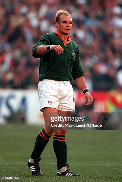 Rugby World Cup Final 1995, South Africa v New Zealand, Francois Pienaar.