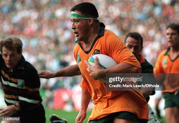 Rugby World Cup 1995, South Africa v Australia, Phil Kearns.