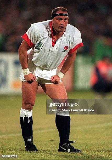 Rugby World Cup 1995, England v France, Brian Moore.