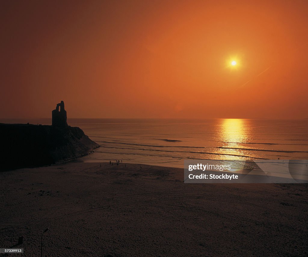 Panoramic view of a sunset