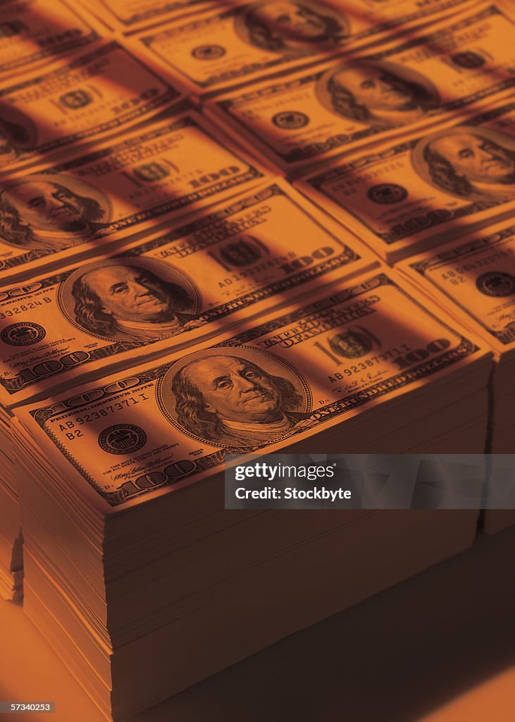 Stack Of American Bank Notes High-Res Stock Photo - Getty Images