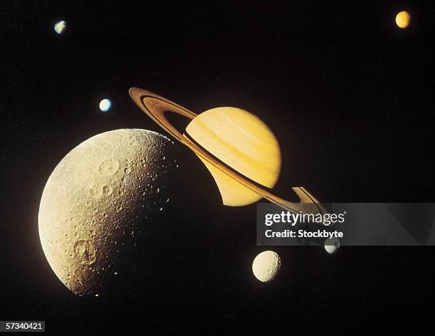 Colors Of The Planets In The Solar System Foto e immagini stock - Getty ...