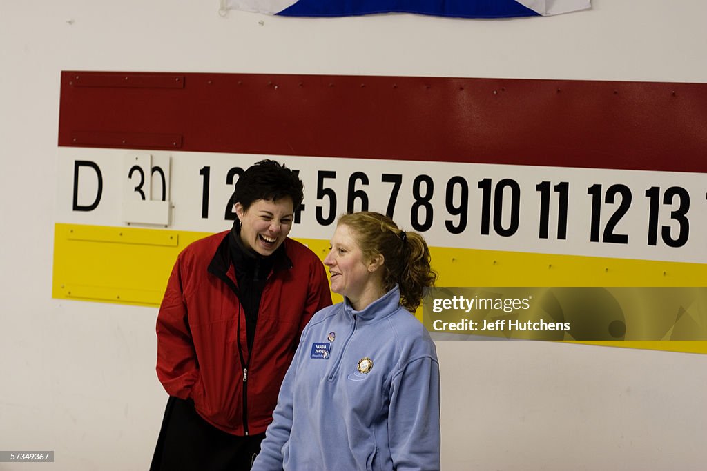 Curlers Compete In The The Meltdown