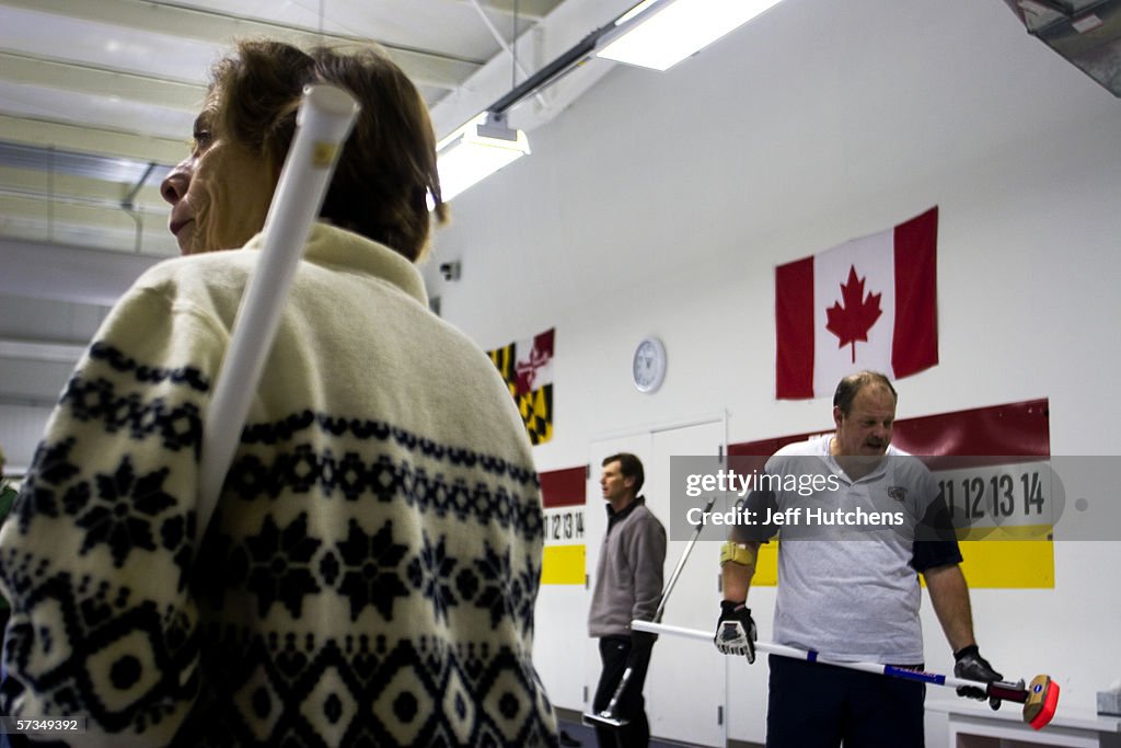 Curlers Compete In The The Meltdown