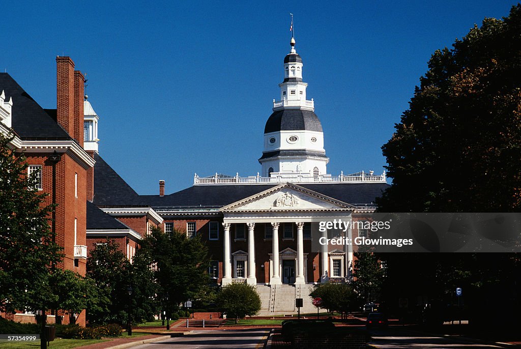 State Capitol Building in Annapolis, Maryland