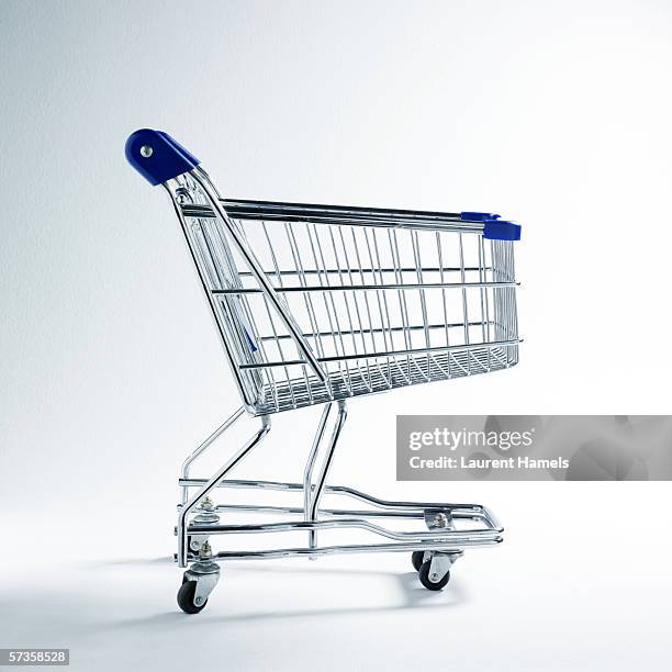 shopping cart - shopping trolleys stock pictures, royalty-free photos & images
