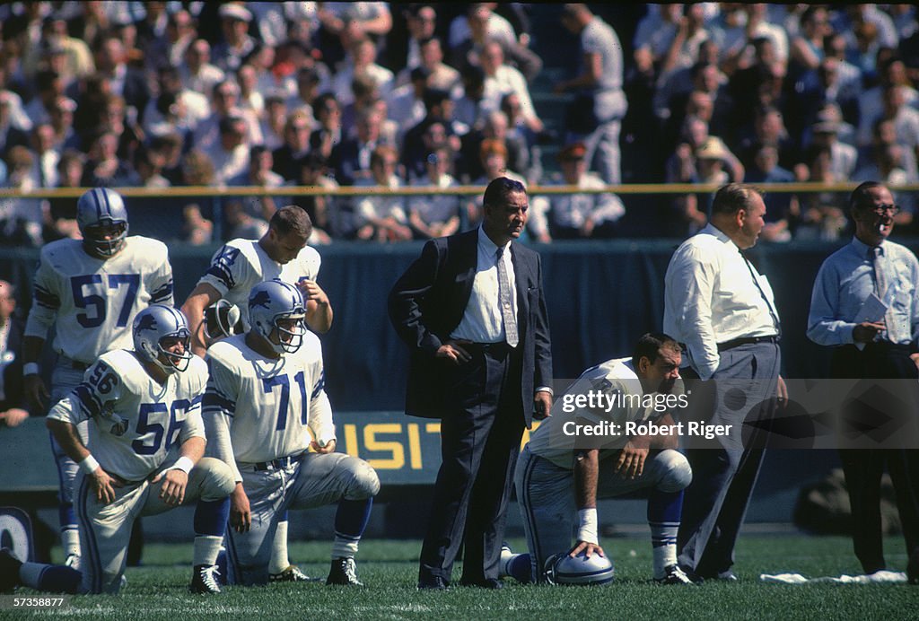 George Wilson Coaches The Lions