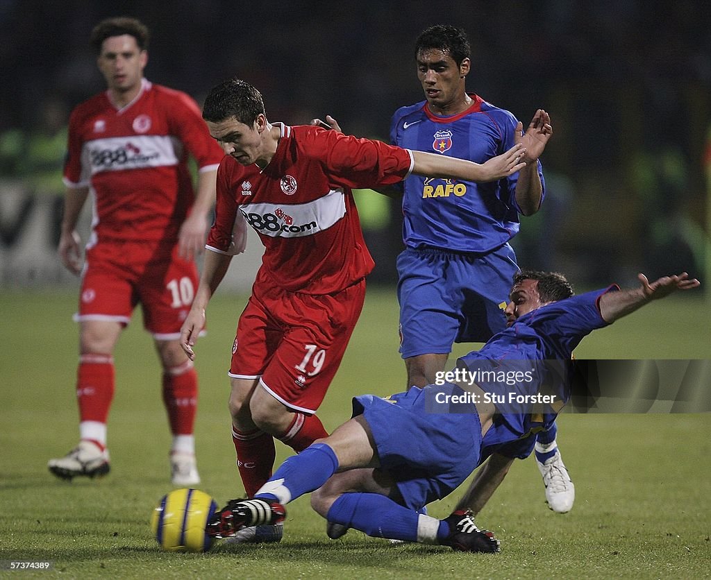 UEFA Cup Semi Final: Steaua Bucharest v Middlesbrough