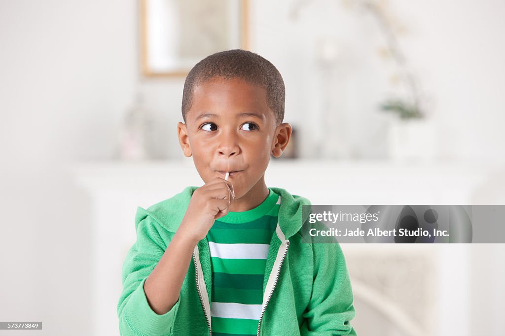 Kid with lollipop