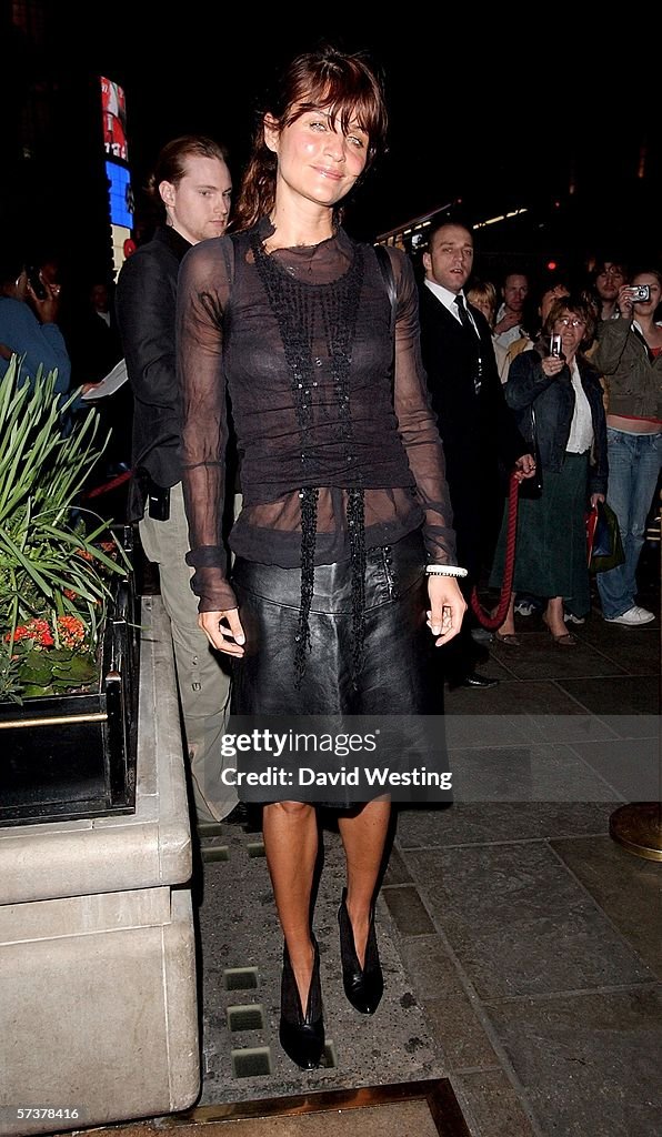 Helena Christensen - VIP Party