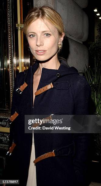 Model Laura Bailey attends the private VIP party thrown by model Helena Christensen in association with Swarovski and Diesel, at Paper, Regent Street...