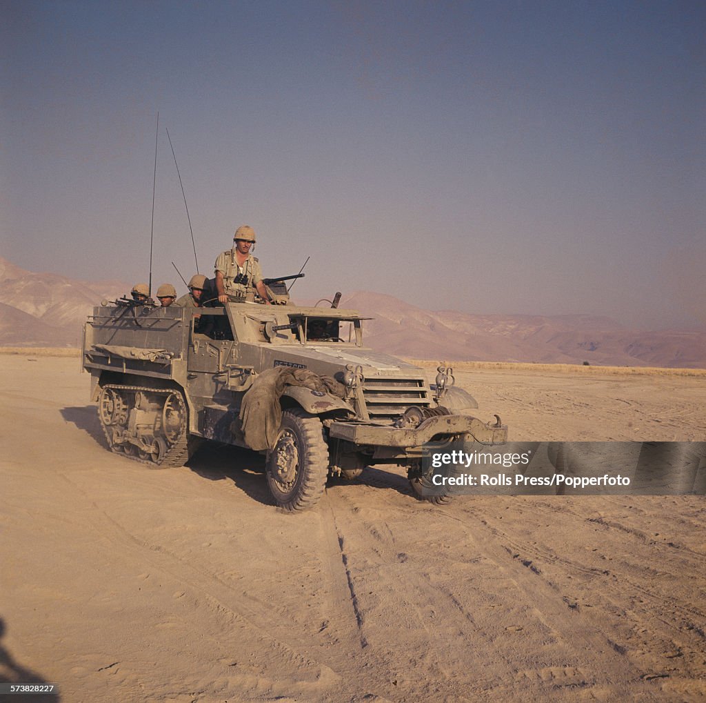 M3 Half-Track In Action