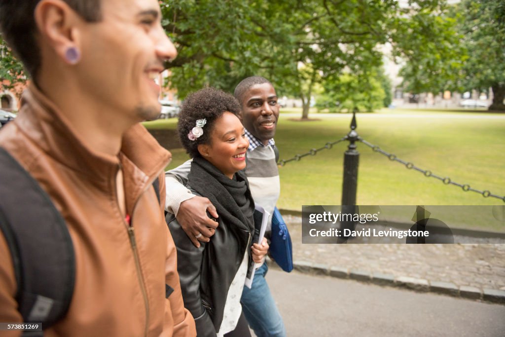 Group of students on Campus