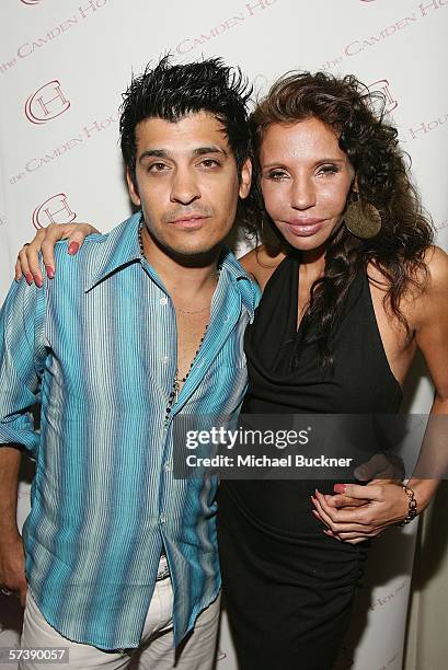 Antonio Rufino and Pietra Thornton arrive at the"30 Under 30" hosted by the Camden House on April 20, 2006 in Beverly Hills, California