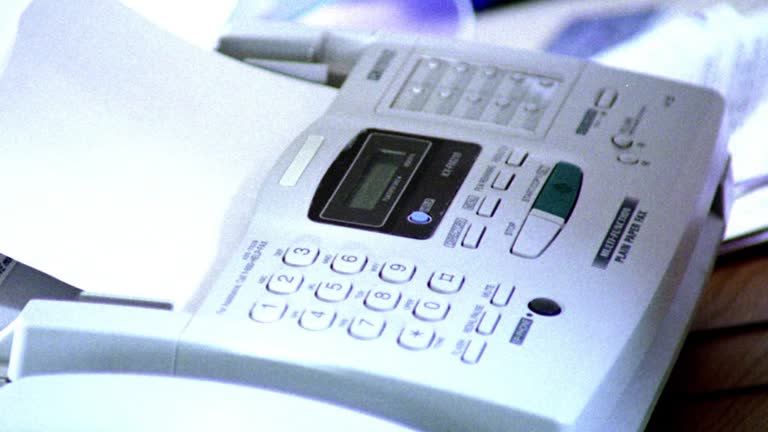 266 Fax Machine Stock Videos, Footage, & 4K Video Clips - Getty Images