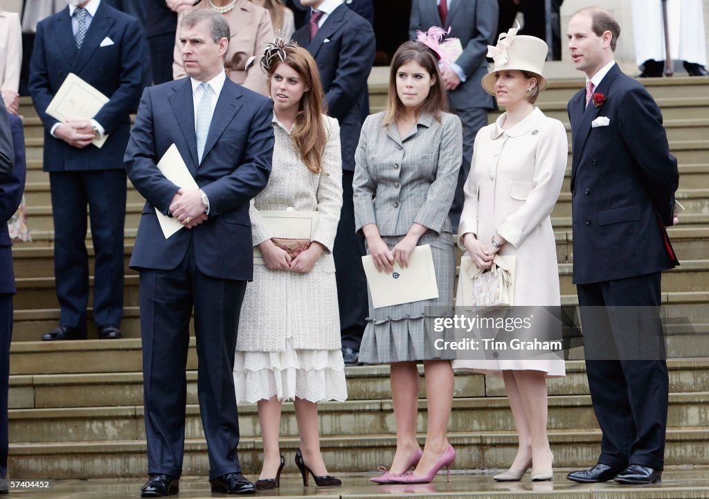 Royals at Thanksgiving Service at Windsor