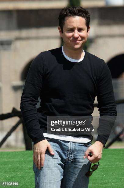 Director JJ Abrams attends the 'Mission Impossible 3' photocall at Coliseum ahead of this evening's World Premiere, on April 24, 2006 in Rome, Italy.