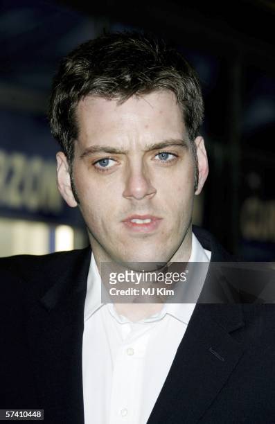 Actor Iain Lee arrives at the CobraVision Film Awards at Curzon Mayfair cinema on April 24, 2006 in London, England.