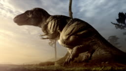 A Tyrannosaurus Rex Lays Eggs In A Computer Generated Animation High-Res Stock Video Footage - Getty Images A Tyrannosaurus Rex Lays Eggs In A Computer Generated Animation High-Res Stock Video Footage - Getty Images
