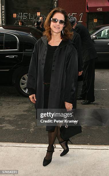 Actress Debra Winger attends the Body & Soul celebration of the NFAA 2006 art winners at Baryshnikov Arts Center on April 24, 2006 in New York City.