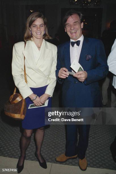 Cook Keith Floyd attends the opening night of 'Burn This' at the Lyric Theatre in Shaftesbury Avenue, 12th August 1990.