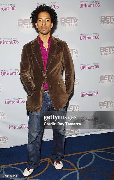 On-air Personality Toure attends BET's Upfront 2006 Presentation at Manhattan Center on April 24, 2006 in New York City.